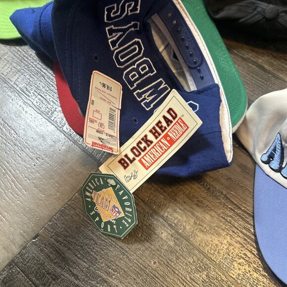 Lot of 9 Vintage SnapBack Hats Sports Specialties American Needle Athletic Mixed - Picture 10 of 10